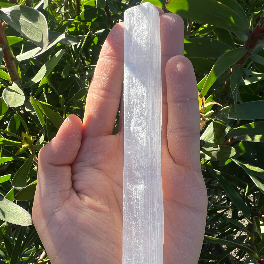 Selenite Stick Bruto 15cm