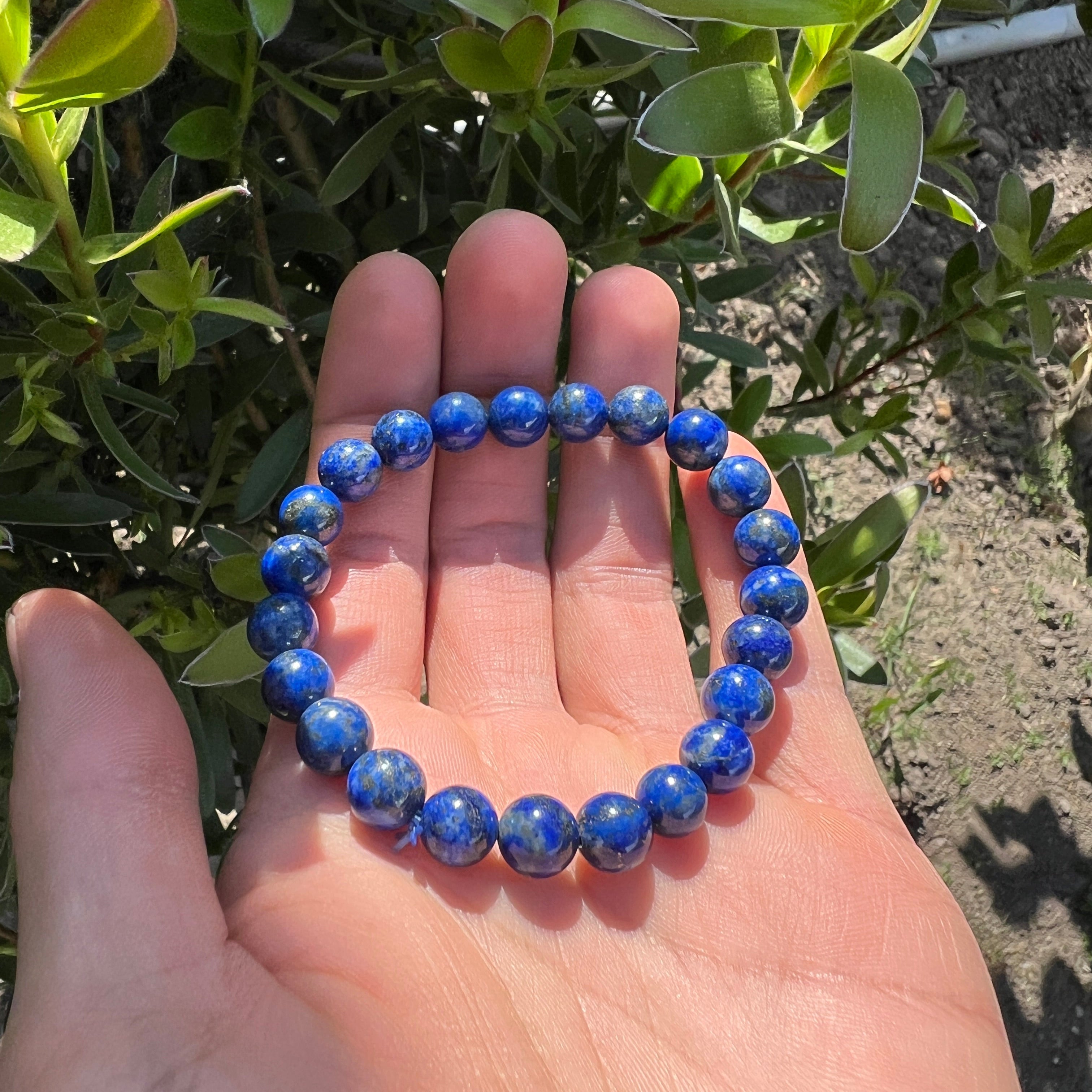Pulseira Lápis Lazúli 8mm