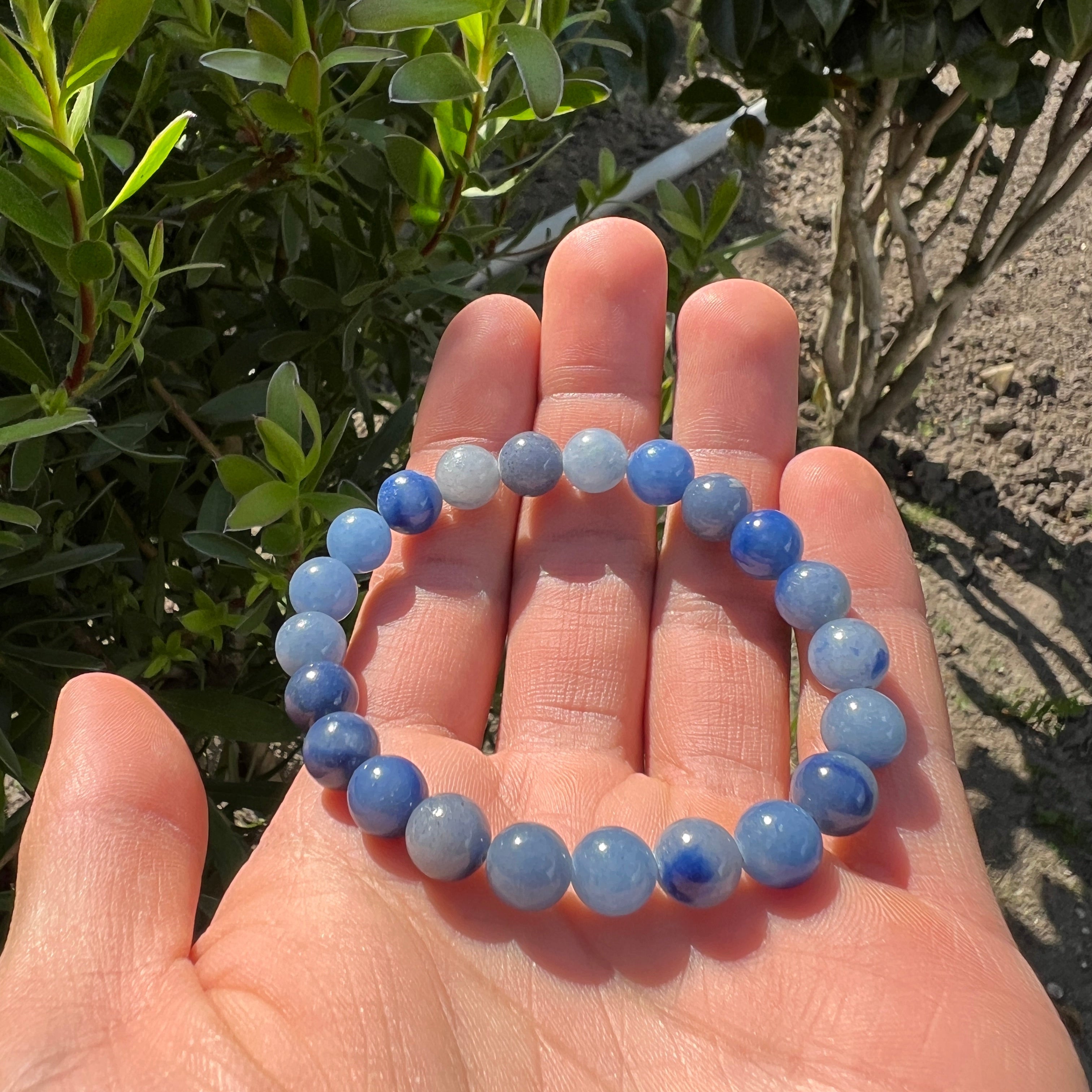 Pulseira Quartzo Azul 8mm
